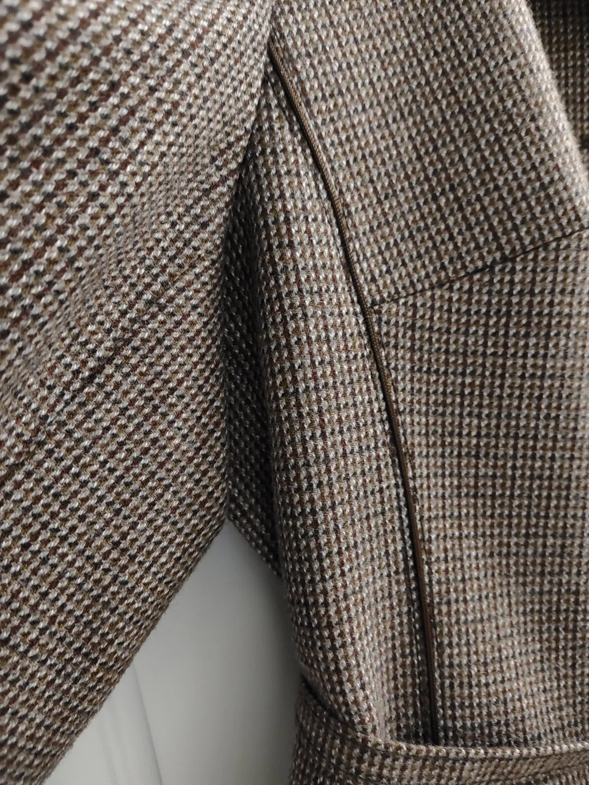 Blazer EU 42 | Maro, Fără glugă, Lână - Image 8