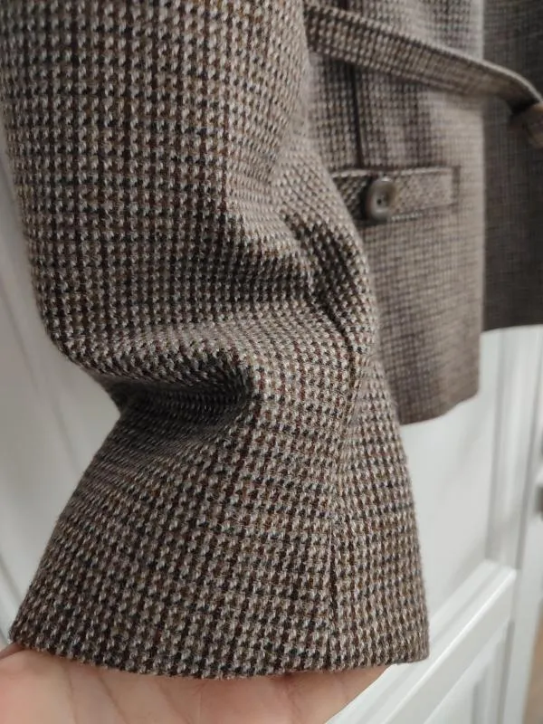Blazer EU 42 | Maro, Fără glugă, Lână - Image 9