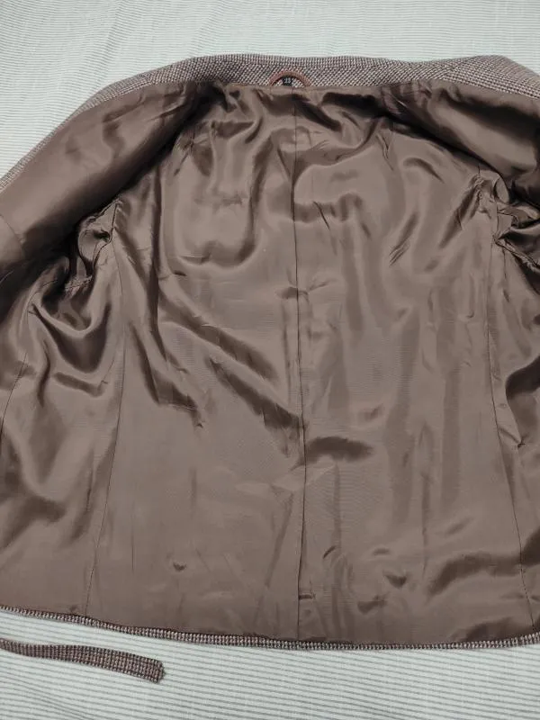 Blazer EU 42 | Maro, Fără glugă, Lână - Image 10