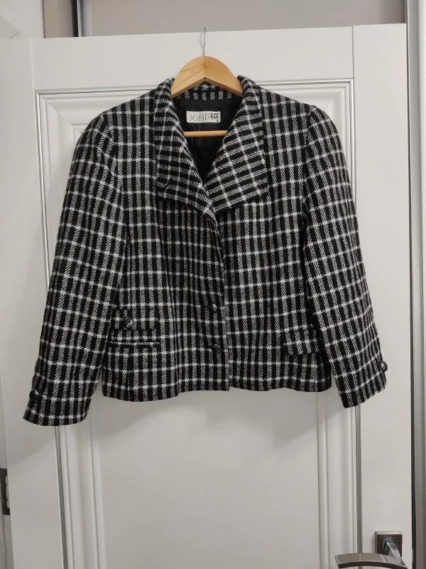 Costum cu sacou și fustă Jobis EU 36 | Negru, Lână - Image 5