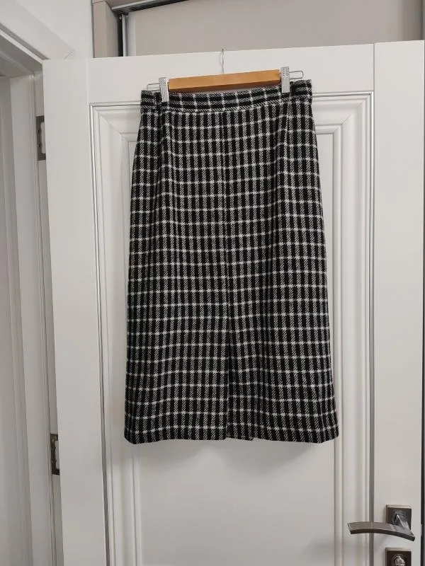 Costum cu sacou și fustă Jobis EU 36 | Negru, Lână - Image 8