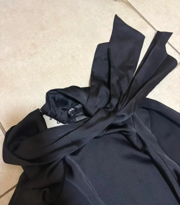 Cămașă Zara EU 38 | Negru, Normal, Mânecă lungă - Image 3