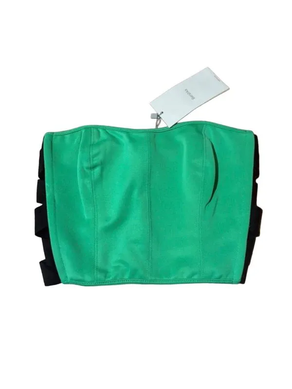 Top tip bustieră Bershka S | Verde, Normal