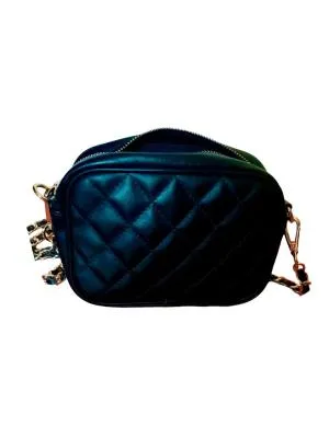 Geantă crossbody Designer local | Negru, Monocrom, Piele naturală
