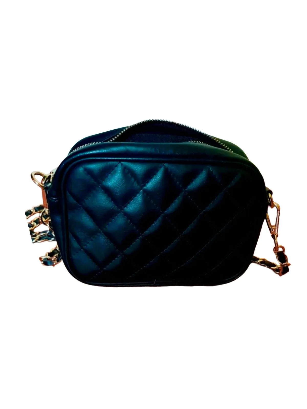 Geantă crossbody Designer local | Negru, Monocrom, Piele naturală