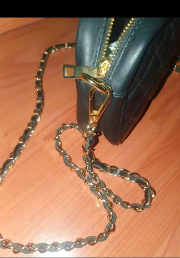 Geantă crossbody Designer local | Negru, Monocrom, Piele naturală - Image 4