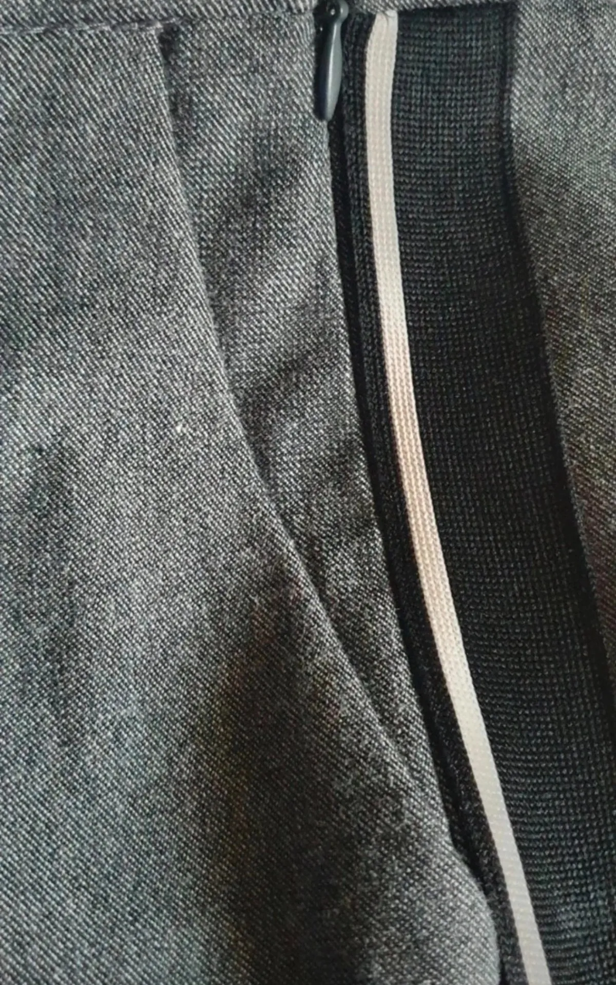 Pantaloni Zara EU 36 | Gri, Lungi, Talie înaltă, Wide Leg fit, Monocrom - Image 9