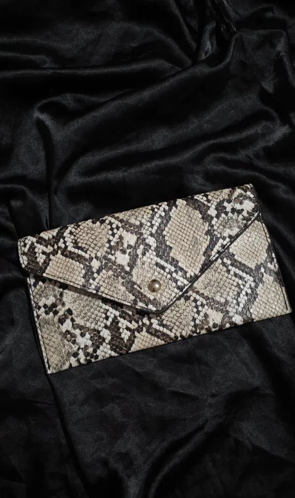 Borsetă | Bej, Animal print - Image 5