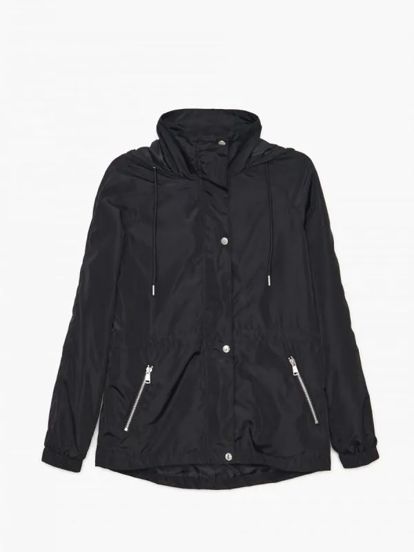 Geacă oversize Cropp S | Bleumarin, Cu glugă - Image 2