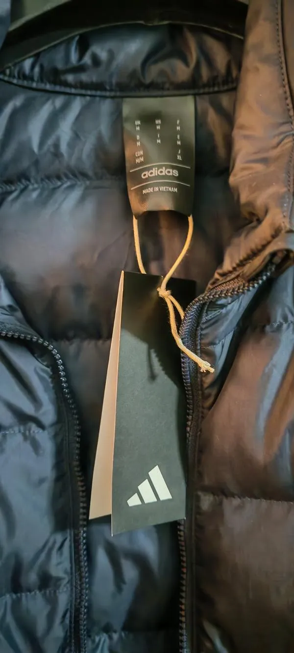 Geacă puffer adidas M | Bleumarin, Fără glugă, Poliester - Image 7