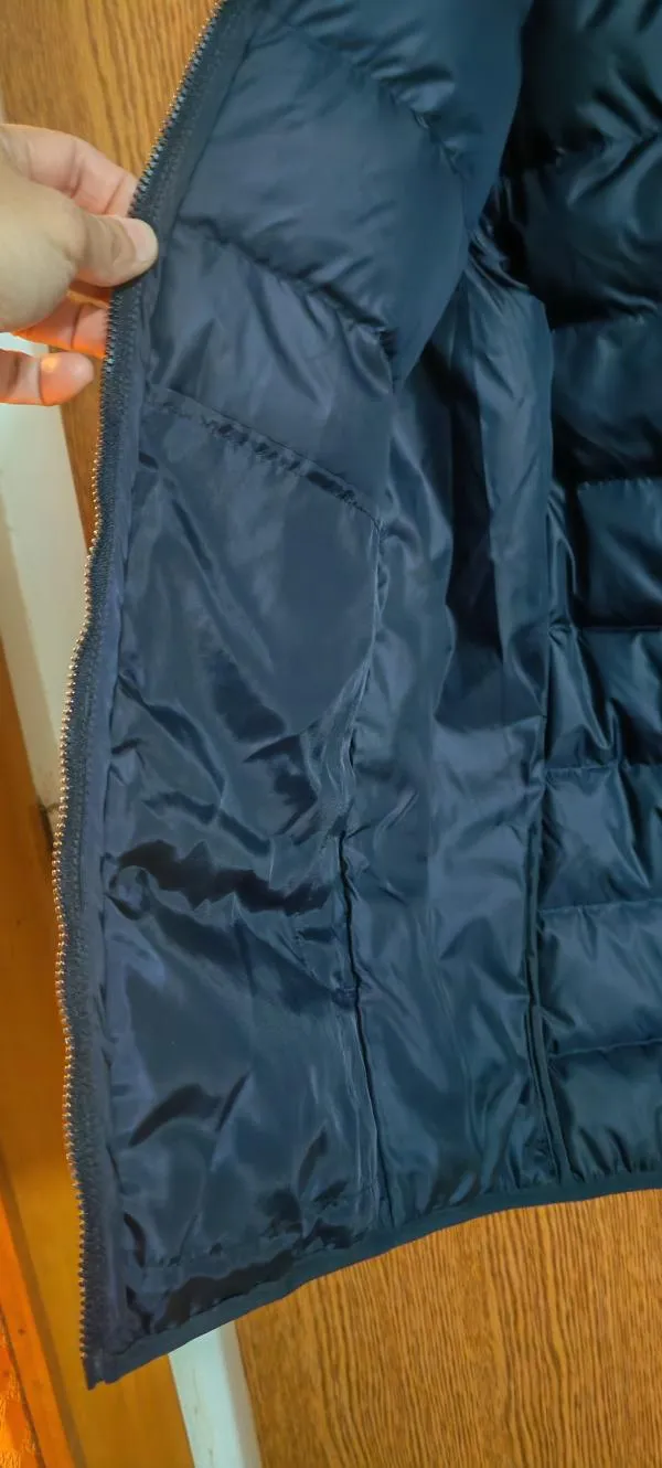 Geacă puffer adidas M | Bleumarin, Fără glugă, Poliester - Image 8