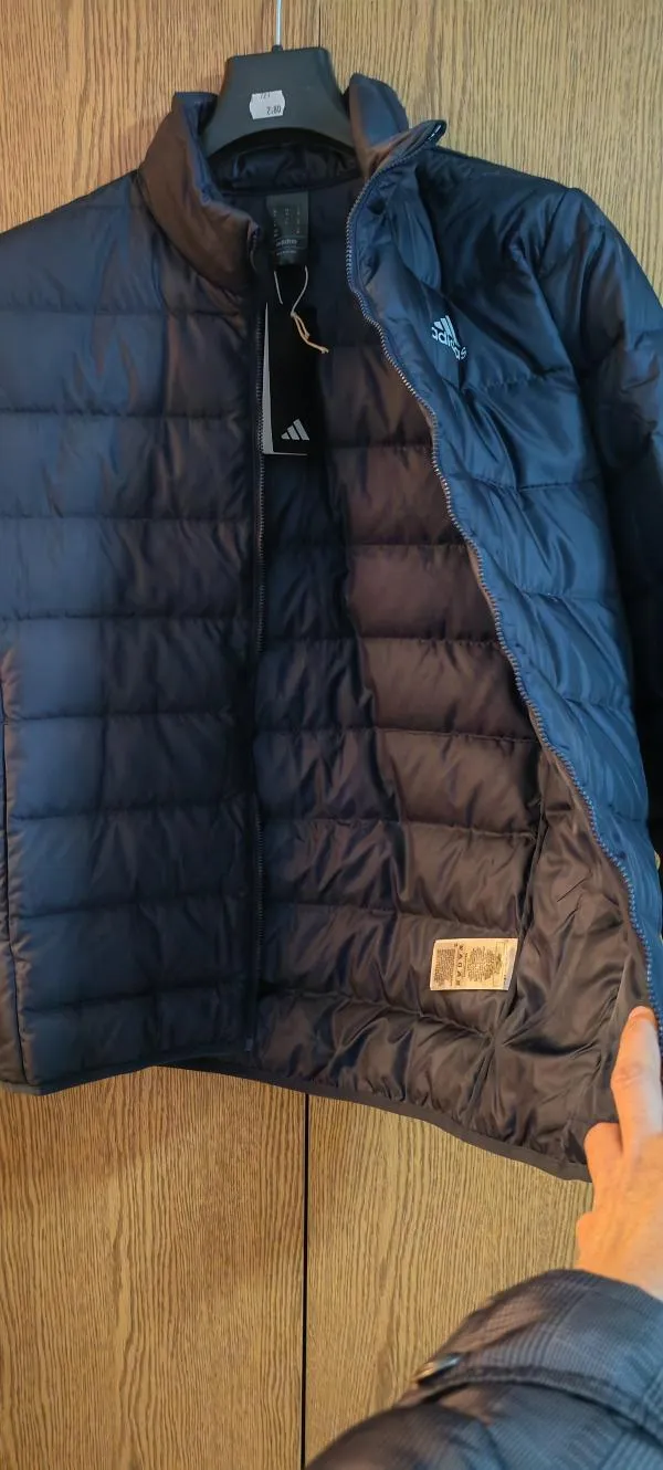 Geacă puffer adidas M | Bleumarin, Fără glugă, Poliester - Image 12