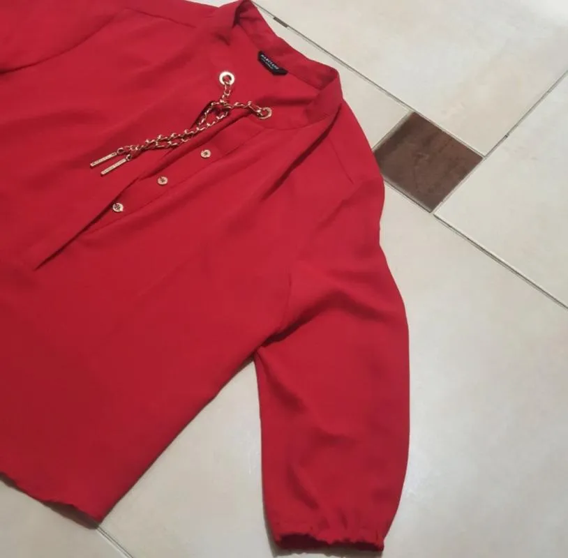Bluză Marciano XL | Roșu, Normal, Mânecă lungă - Image 2