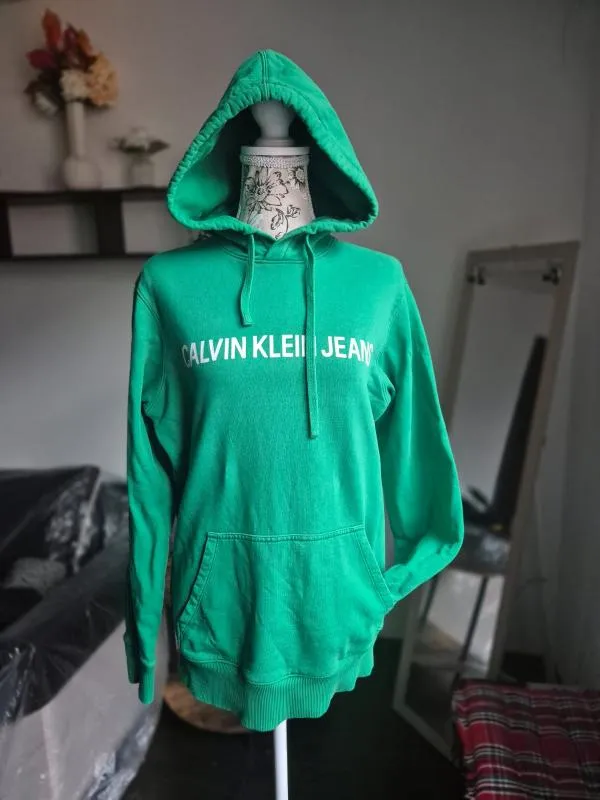 Hanorac Calvin Klein S | Verde, Bumbac - Image 10