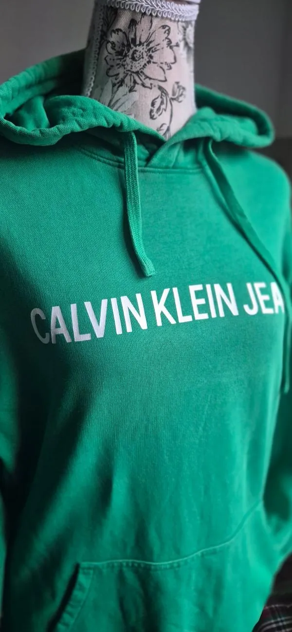 Hanorac Calvin Klein S | Verde, Bumbac - Image 4