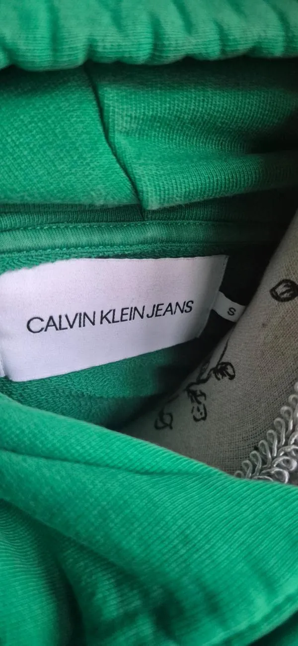 Hanorac Calvin Klein S | Verde, Bumbac - Image 5