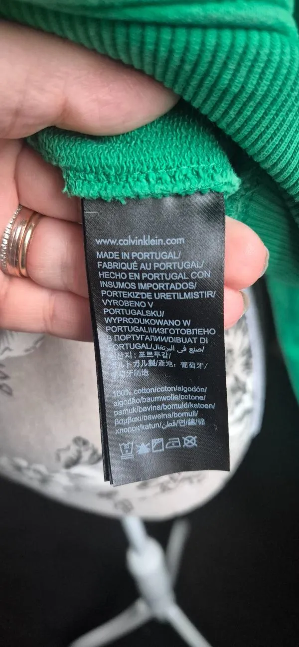 Hanorac Calvin Klein S | Verde, Bumbac - Image 7