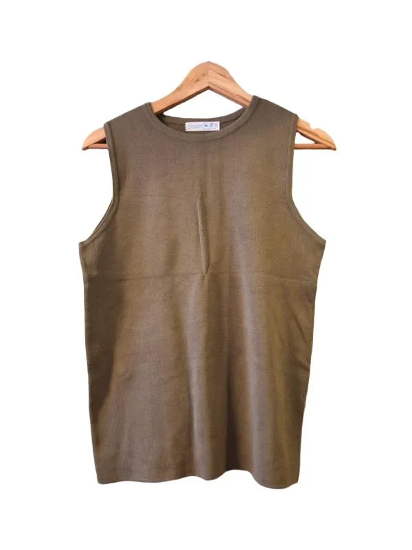 Top tank Primark M | Khaki, Normal, Fără mâneci