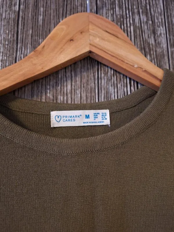 Top tank Primark M | Khaki, Normal, Fără mâneci - Image 4