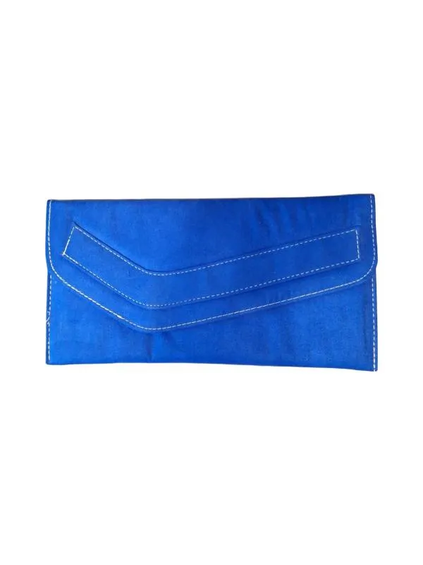Geantă tip plic Vintage | Albastru