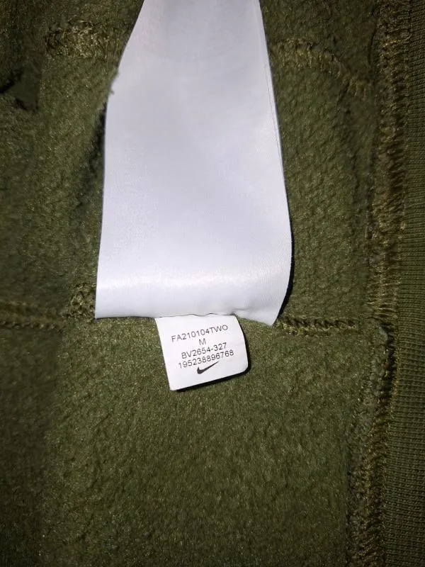 Hanorac sport Nike M | Khaki, Bumbac - Image 7