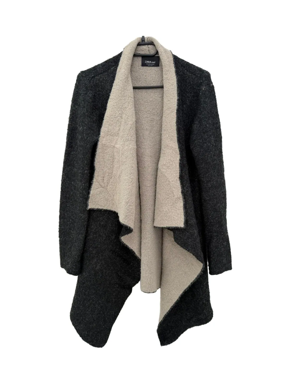 Cardigan Zara M | Negru, Mânecă lungă