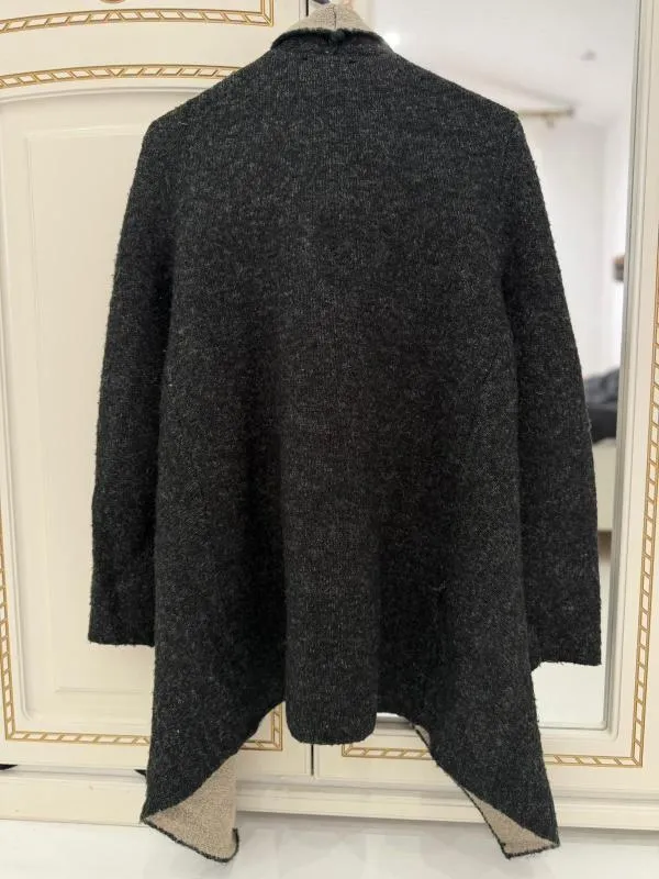 Cardigan Zara M | Negru, Mânecă lungă - Image 5