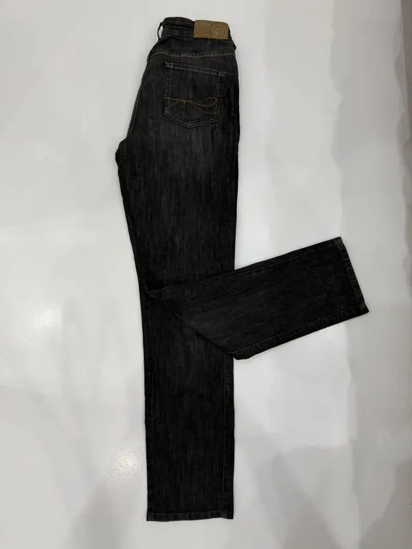 Blugi Jeans Fashion L | Negru, Lungi, Talie înaltă, Regular (Standard) fit - Image 2