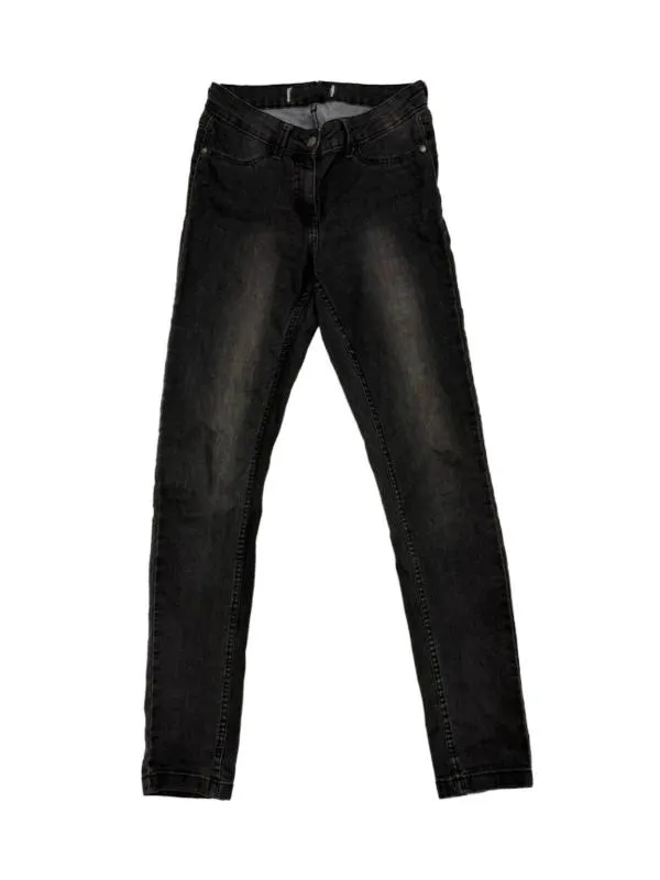 Blugi S | Negru, Lungi, Talie înaltă, Skinny fit