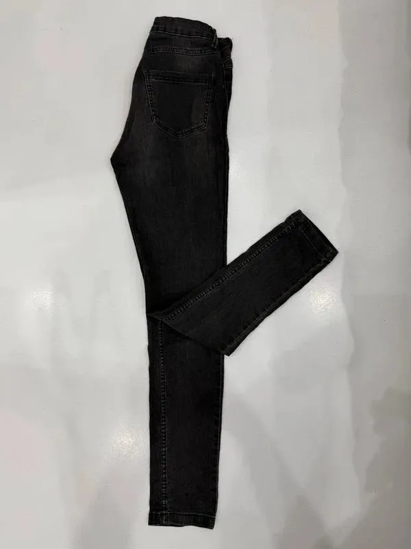 Blugi S | Negru, Lungi, Talie înaltă, Skinny fit - Image 2