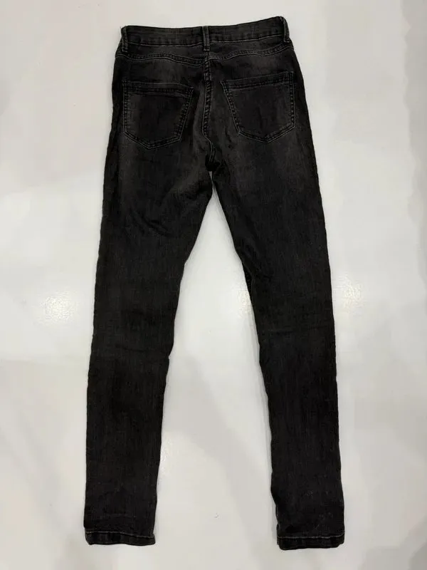 Blugi S | Negru, Lungi, Talie înaltă, Skinny fit - Image 4