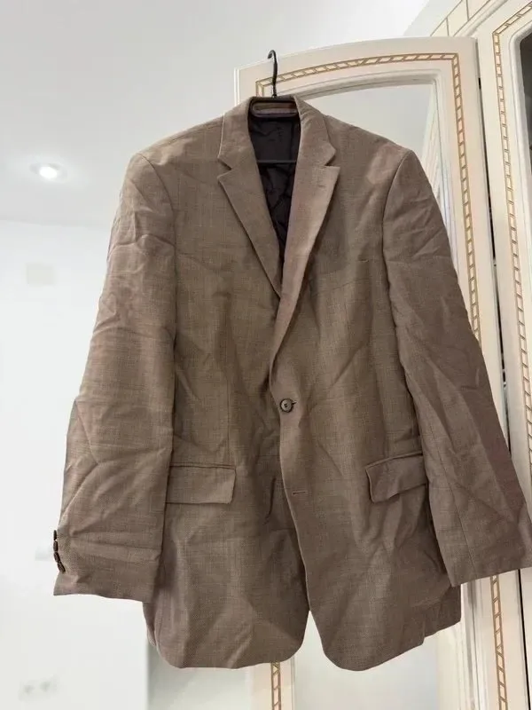 Sacou de costum Hugo Boss XL | Bej - Image 2