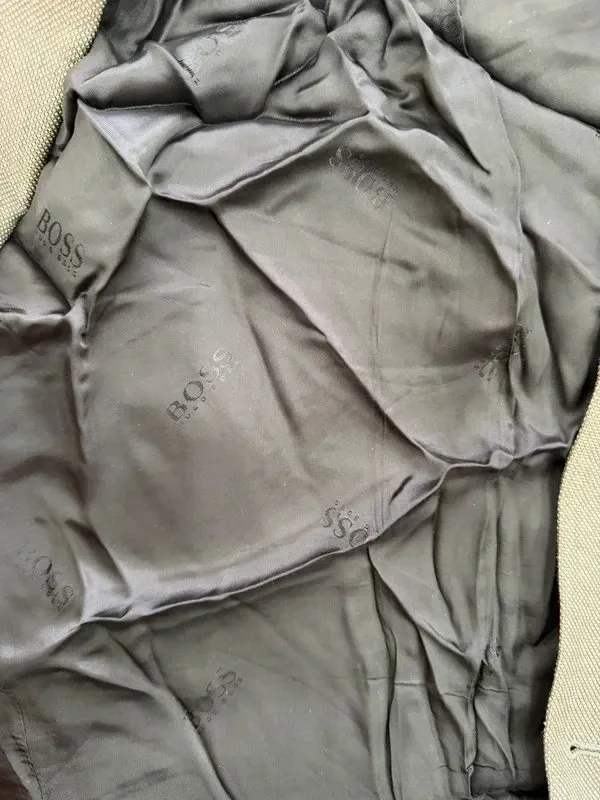 Sacou de costum Hugo Boss XL | Bej - Image 4