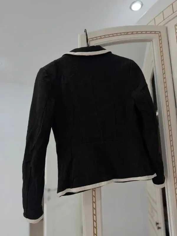 Sacou H&M S | Negru - Image 4