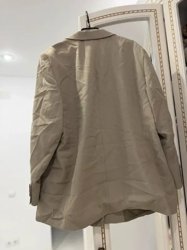 Pardesiu Basler XXL | Auriu, Fără glugă - Image 4