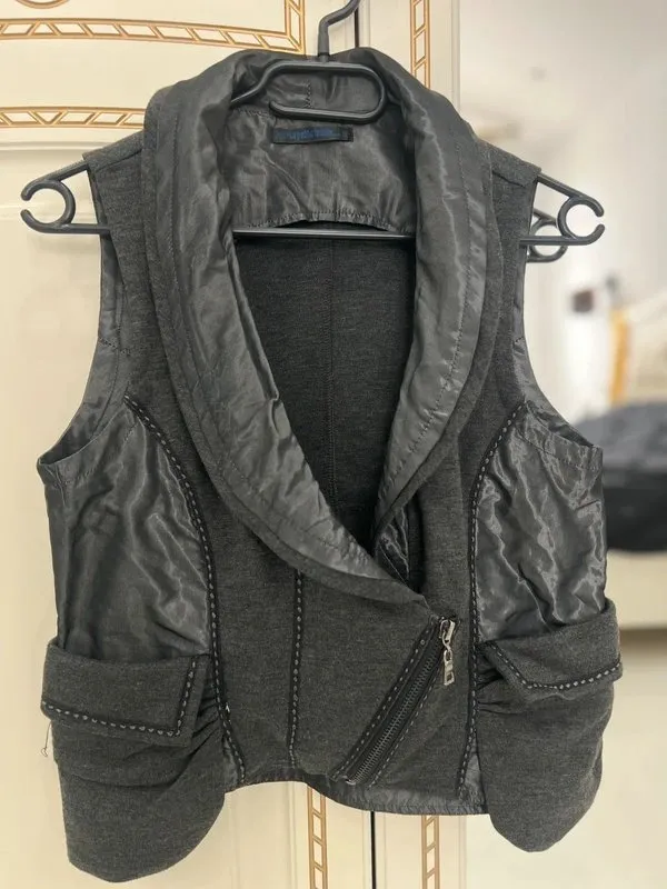Vestă S | Negru, Fără glugă - Image 3
