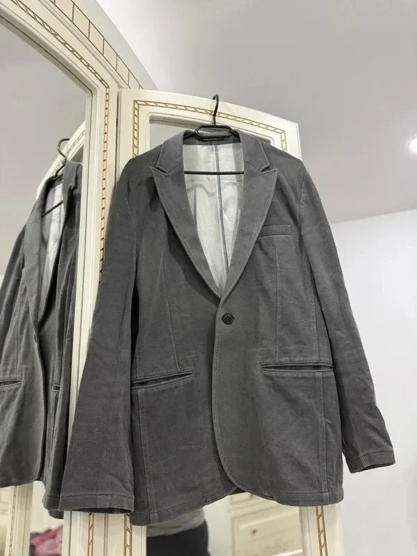 Pardesiu Emporio Armani S | Argintiu, Fără glugă - Image 2