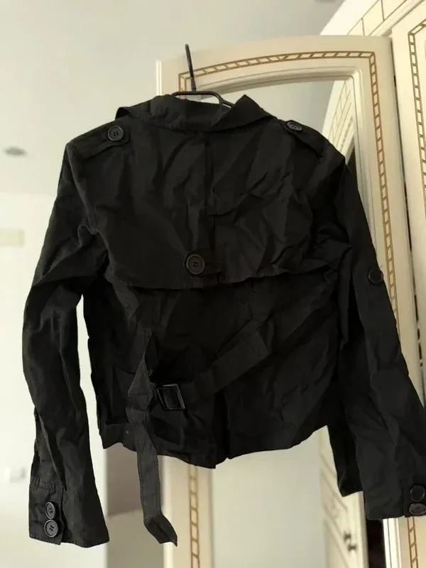 Jachetă S | Negru, Fără glugă - Image 3