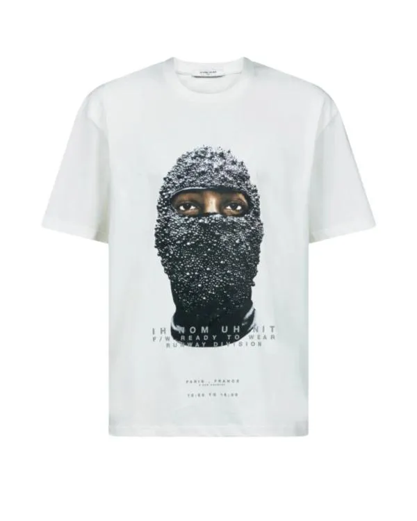 Tricou Ih Nom Uh Nit XS | Alb, Normal, Logo
