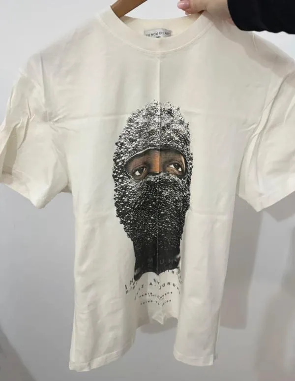 Tricou Ih Nom Uh Nit XS | Alb, Normal, Logo - Image 2