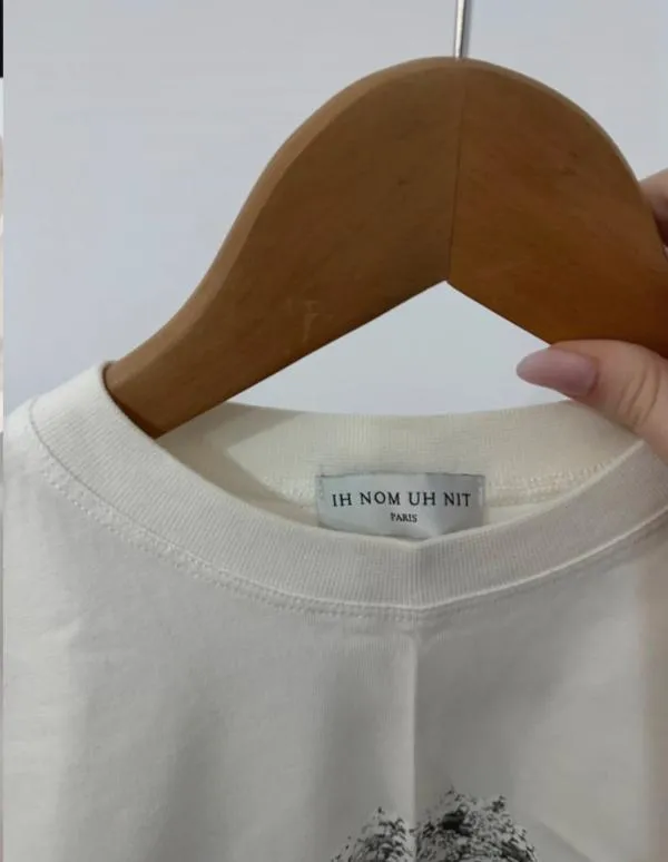 Tricou Ih Nom Uh Nit XS | Alb, Normal, Logo - Image 3