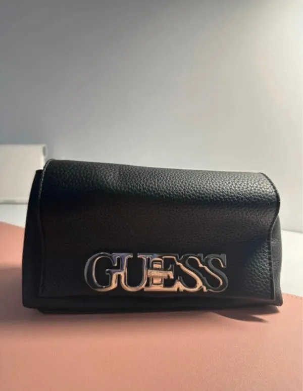 Geantă crossbody Guess | Negru, Logo - Image 2