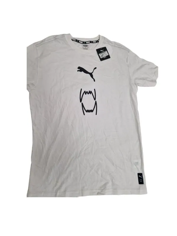 Tricou sport Puma M | Alb, Bumbac