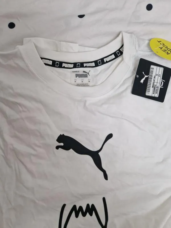 Tricou sport Puma M | Alb, Bumbac - Image 3