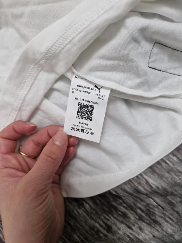 Tricou sport Puma M | Alb, Bumbac - Image 5