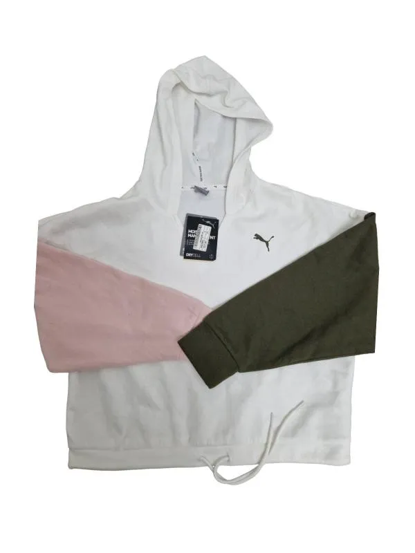 Hanorac sport Puma S | Alb, Poliester
