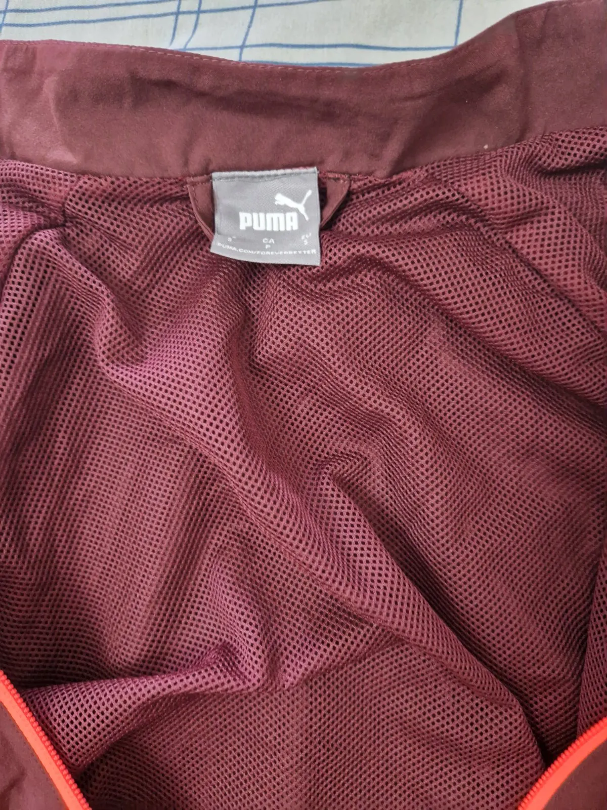 Jachetă sport Puma S | Burgundy, Poliester - Image 4