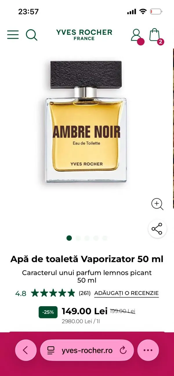 Parfum Yves Rocher | Caramel - Image 4