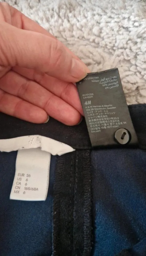 Fustă A-line H&M S | Negru, Mini, Lungă fit - Image 5