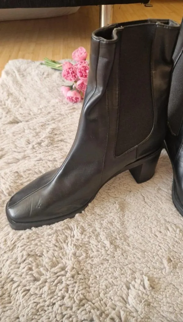 Ghete Bershka EU 39 | Negru - Image 5